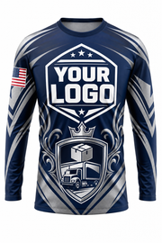 Pro Shield custom moving & junk removal crew uniform Long Sleeve — front