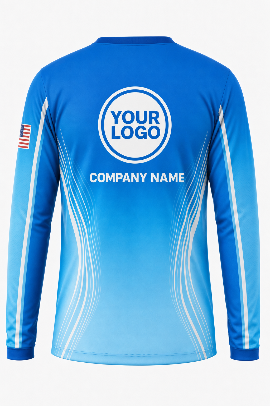 Wave Signature Crew — Long Sleeve #02 back