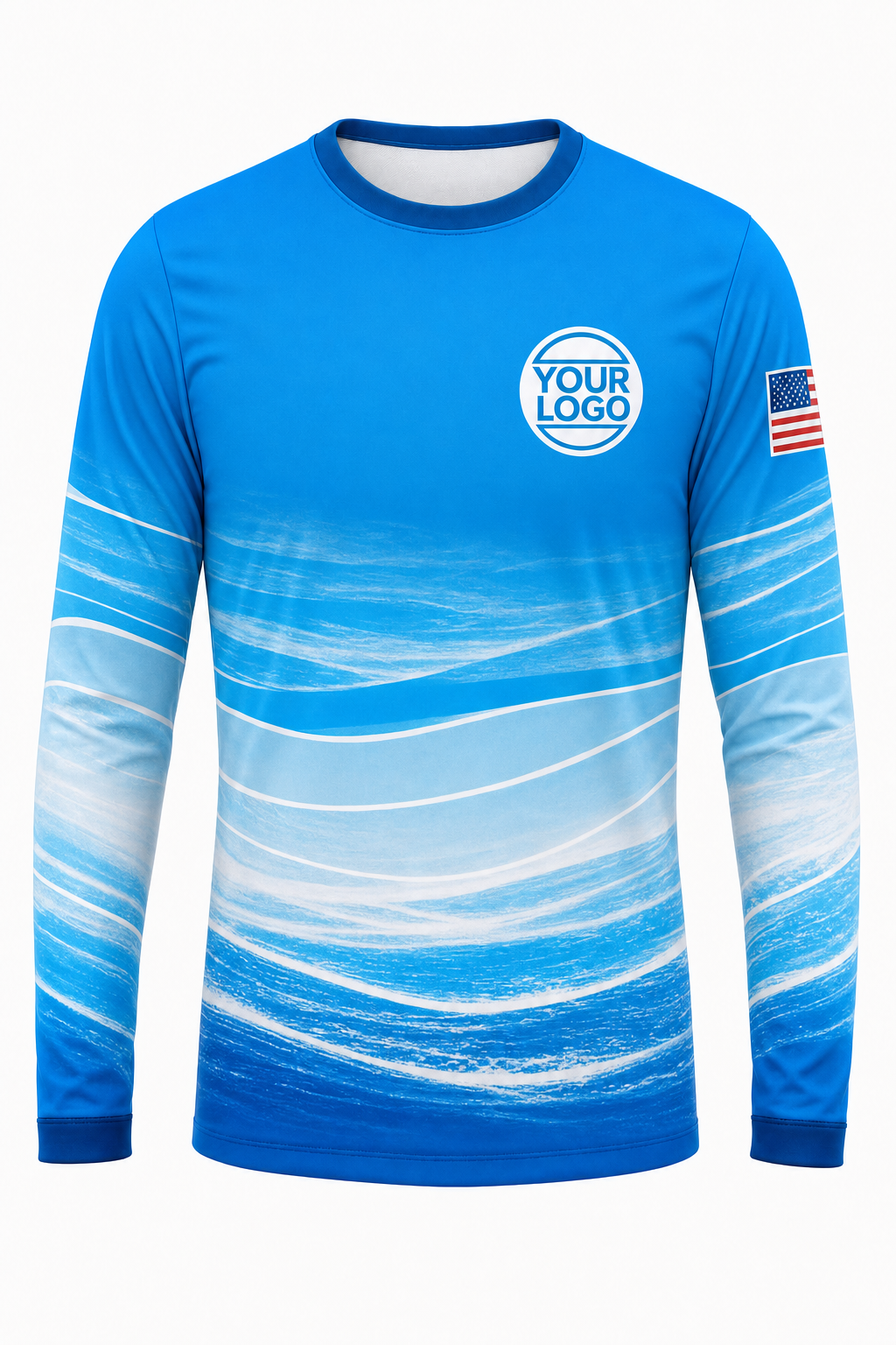 Wave Signature Crew — Long Sleeve #05 front