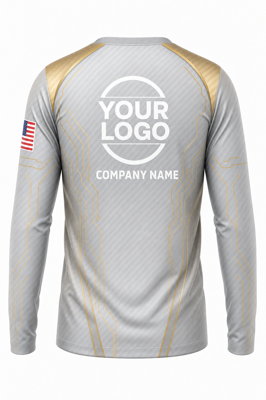 Carbon Signature Crew — Long Sleeve #22 back