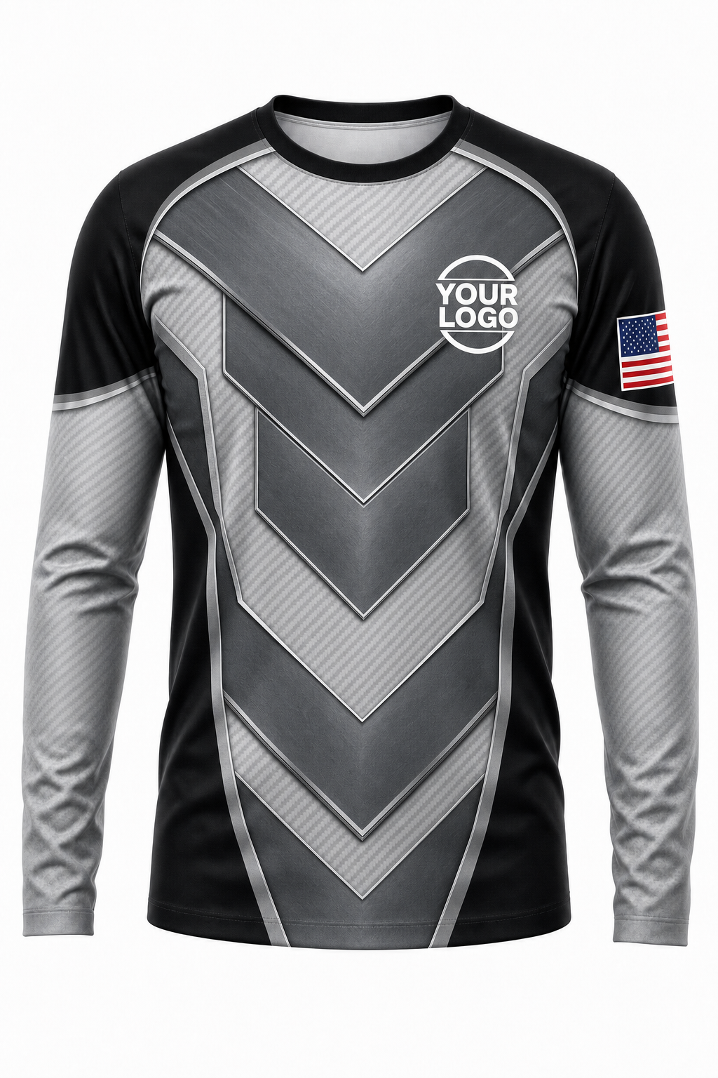 Carbon Signature Crew — Long Sleeve #11 front