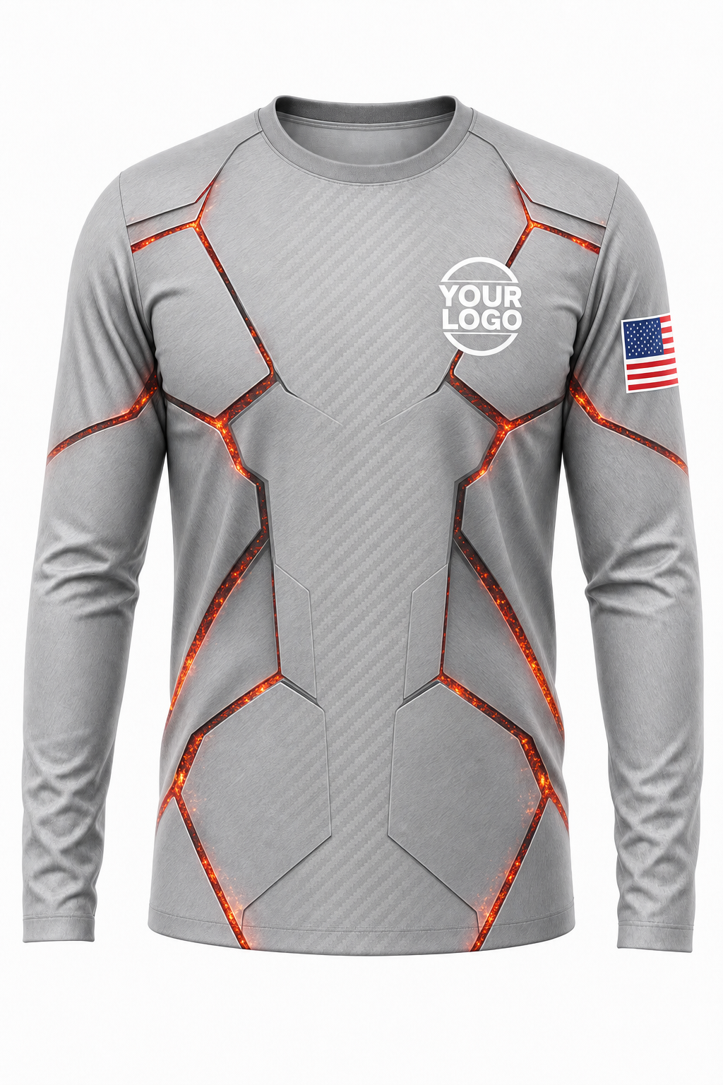 Carbon Signature Crew — Long Sleeve #04 front