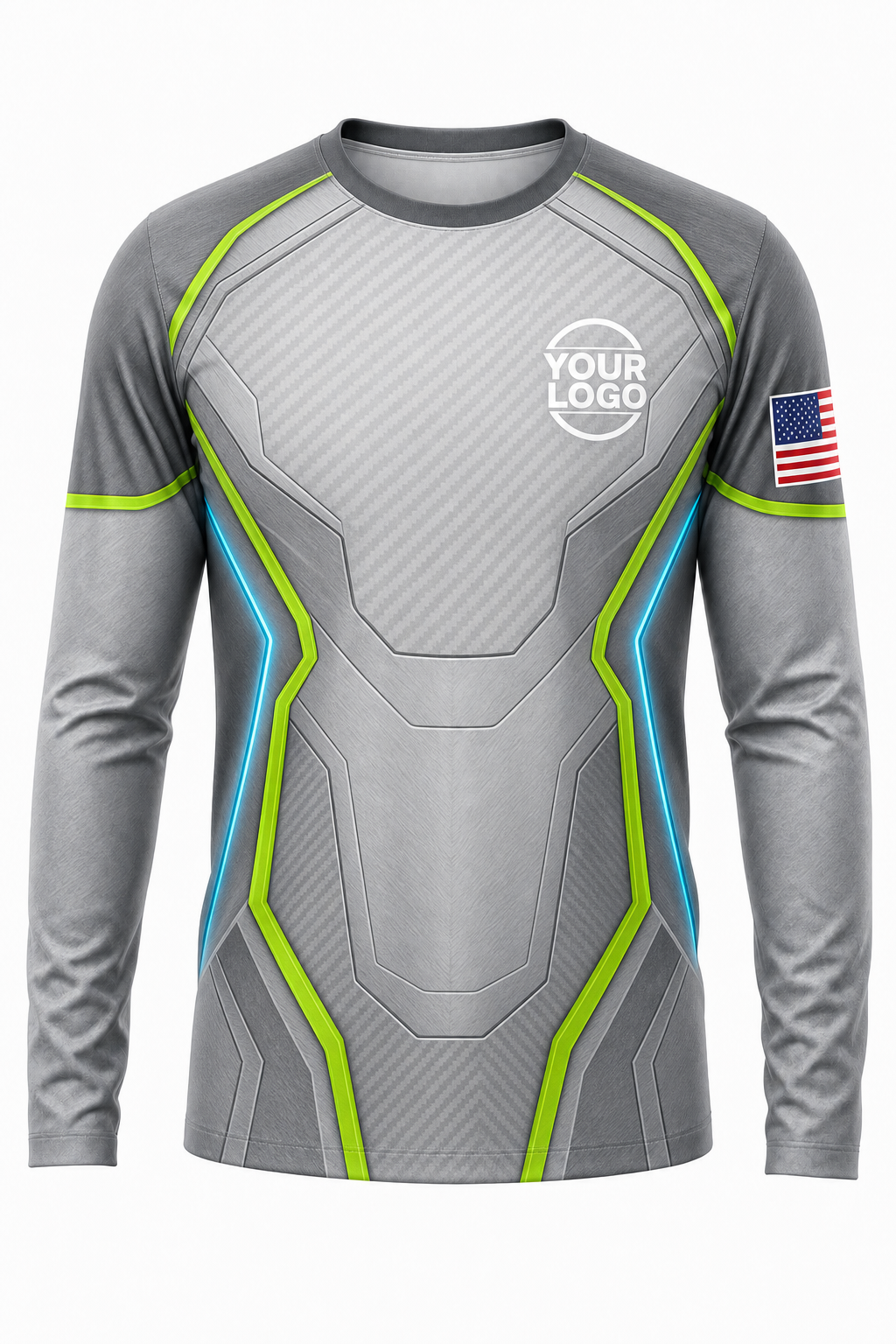 Carbon Signature Crew — Long Sleeve #13 front