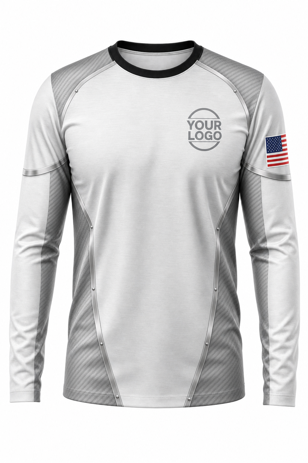 Carbon Signature Crew — Long Sleeve #07 front