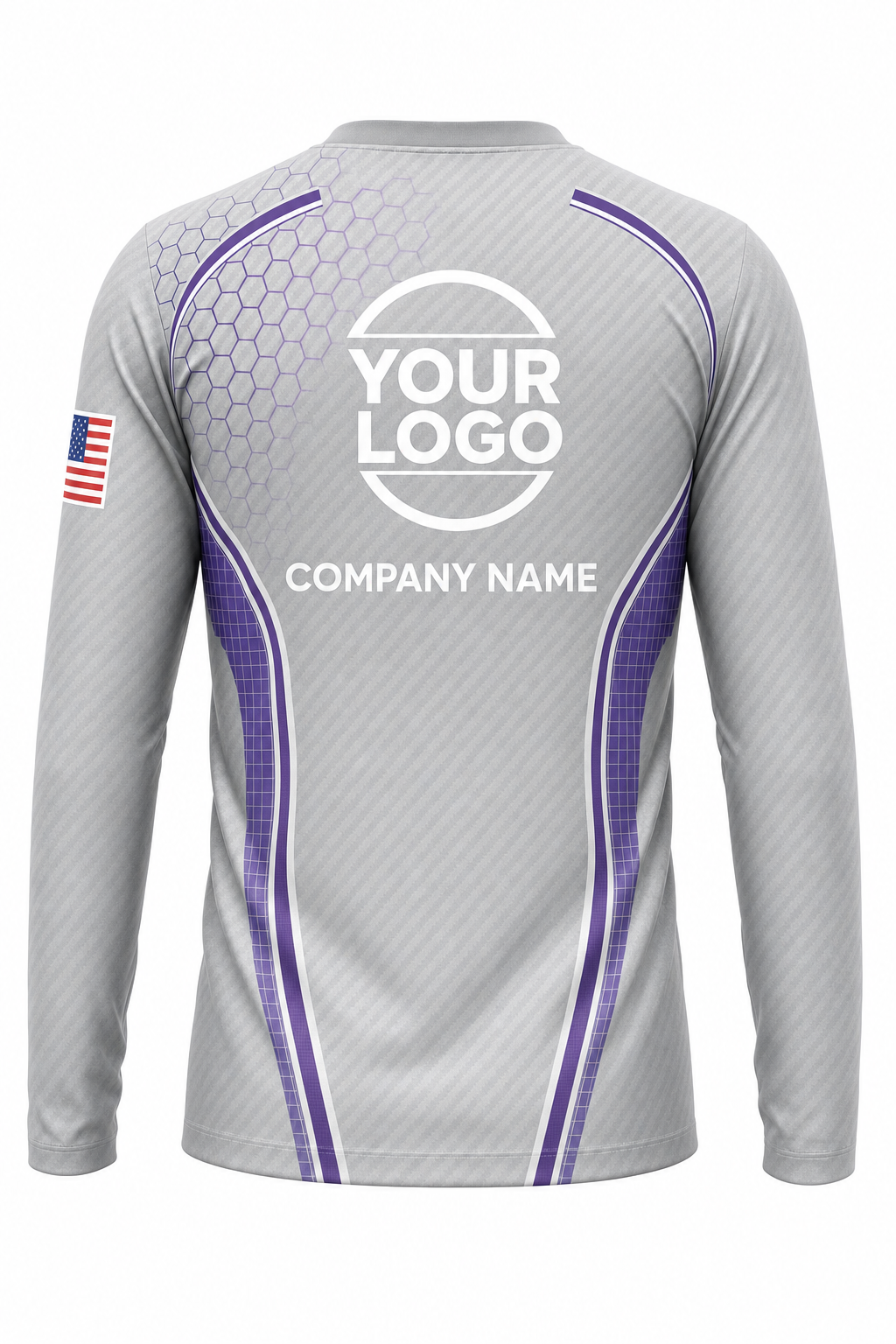 Carbon Signature Crew — Long Sleeve #20 back