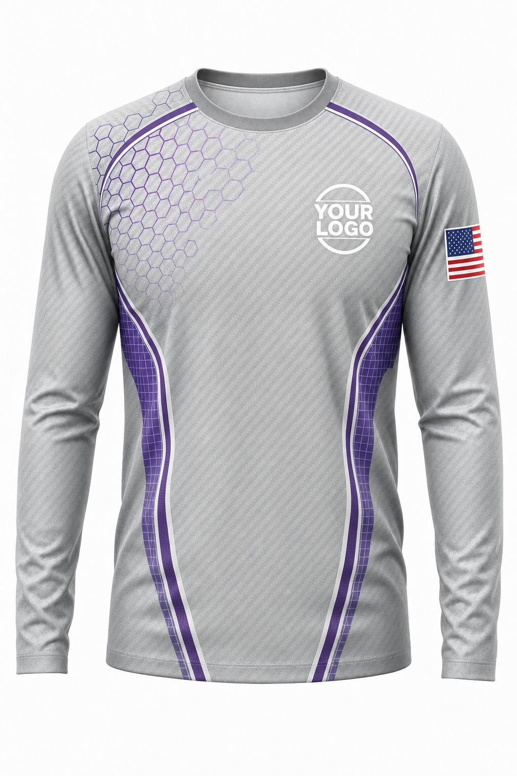 Carbon Signature Crew — Long Sleeve #10 front