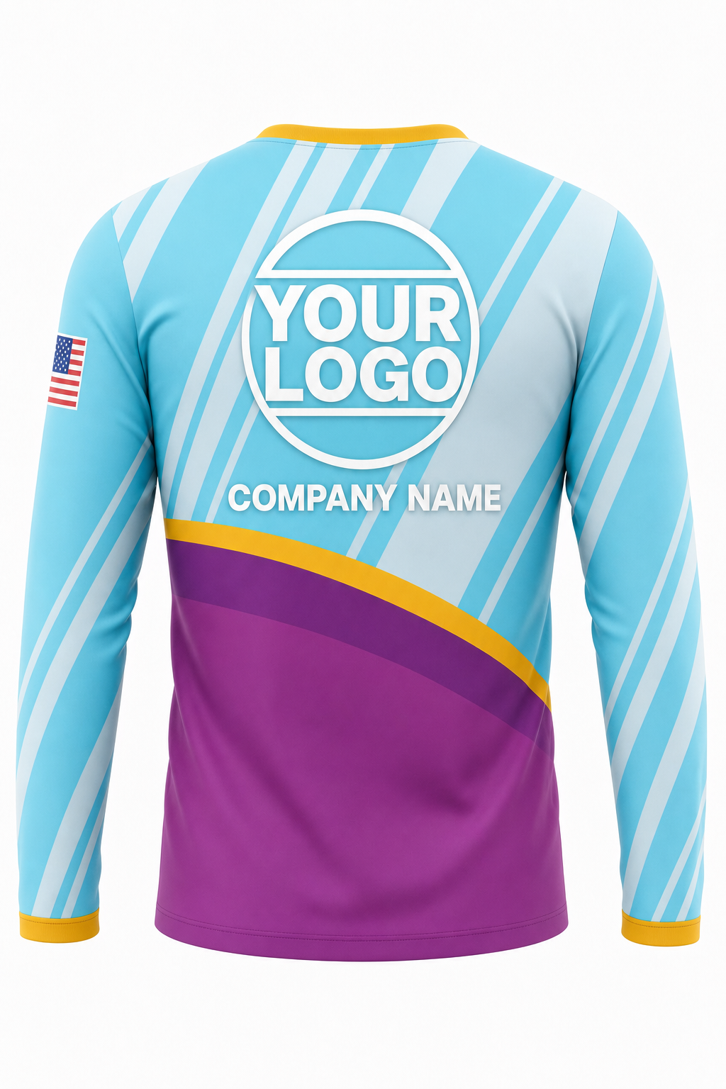 Geo Signature Crew — Long Sleeve #01 back