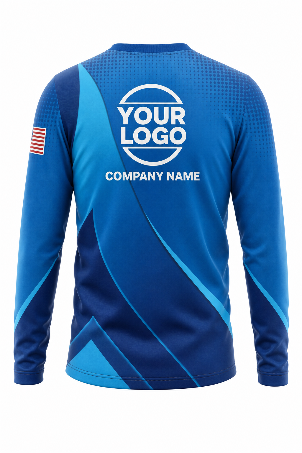 Geo Signature Crew — Long Sleeve #03 back