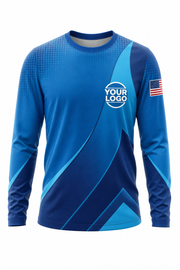 Geo Signature Crew — Long Sleeve #03