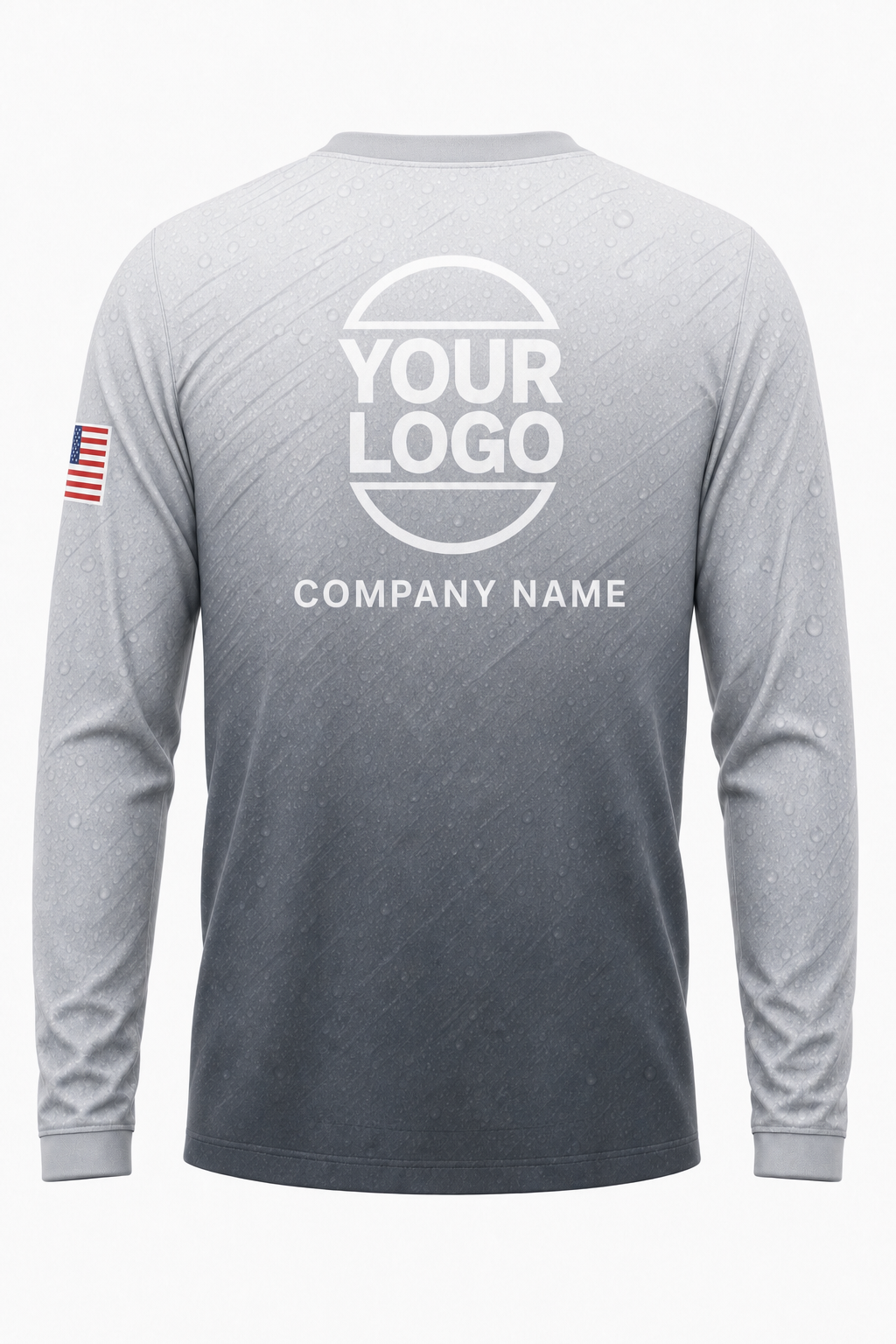 Gradient Signature Crew — Long Sleeve #04 back