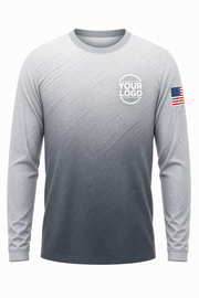 Gradient Signature Crew — Long Sleeve #04 front