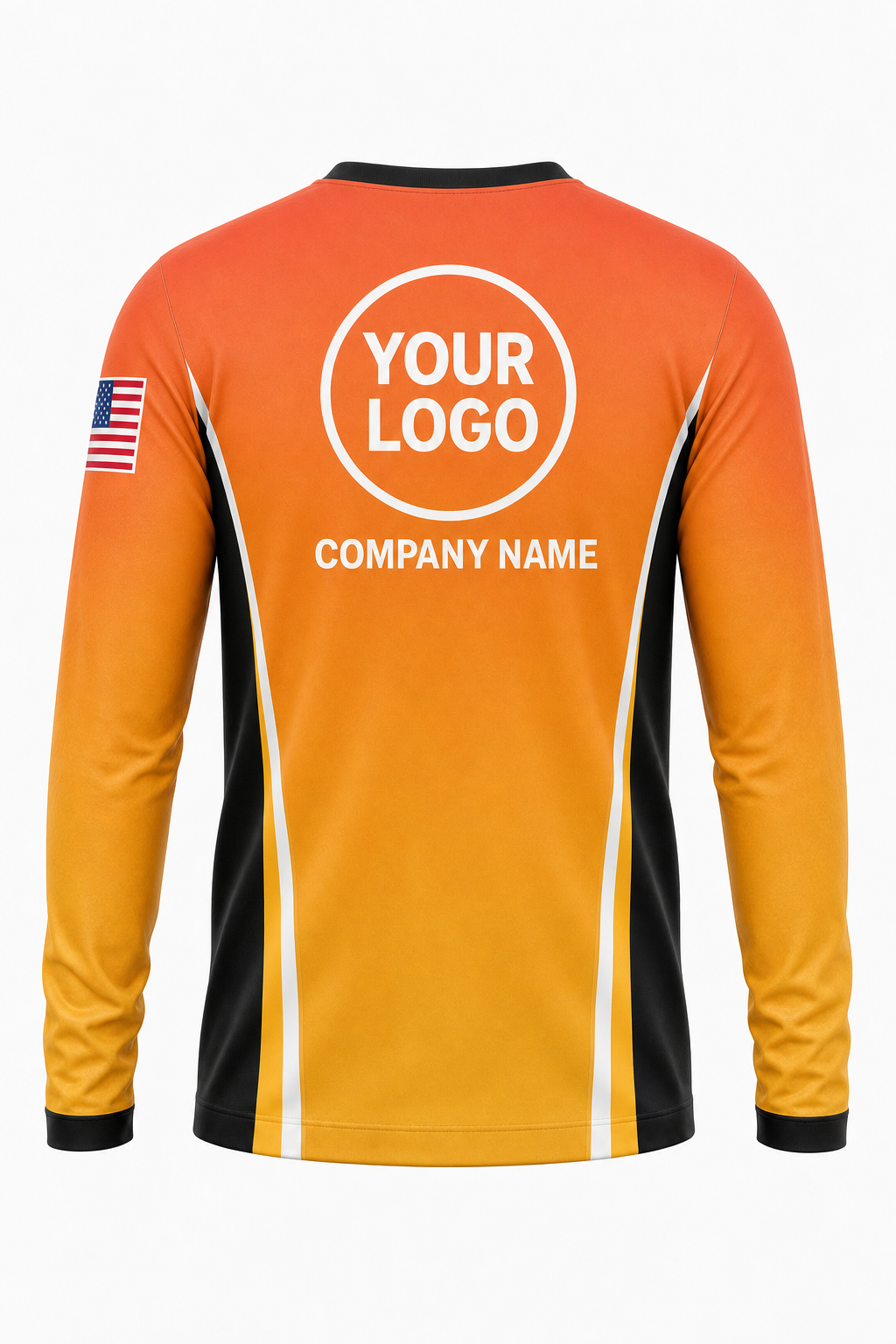 Gradient Signature Crew — Long Sleeve #01 back