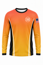 Gradient Signature Crew — Long Sleeve #01 front