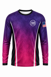 Gradient Signature Crew — Long Sleeve #03 front