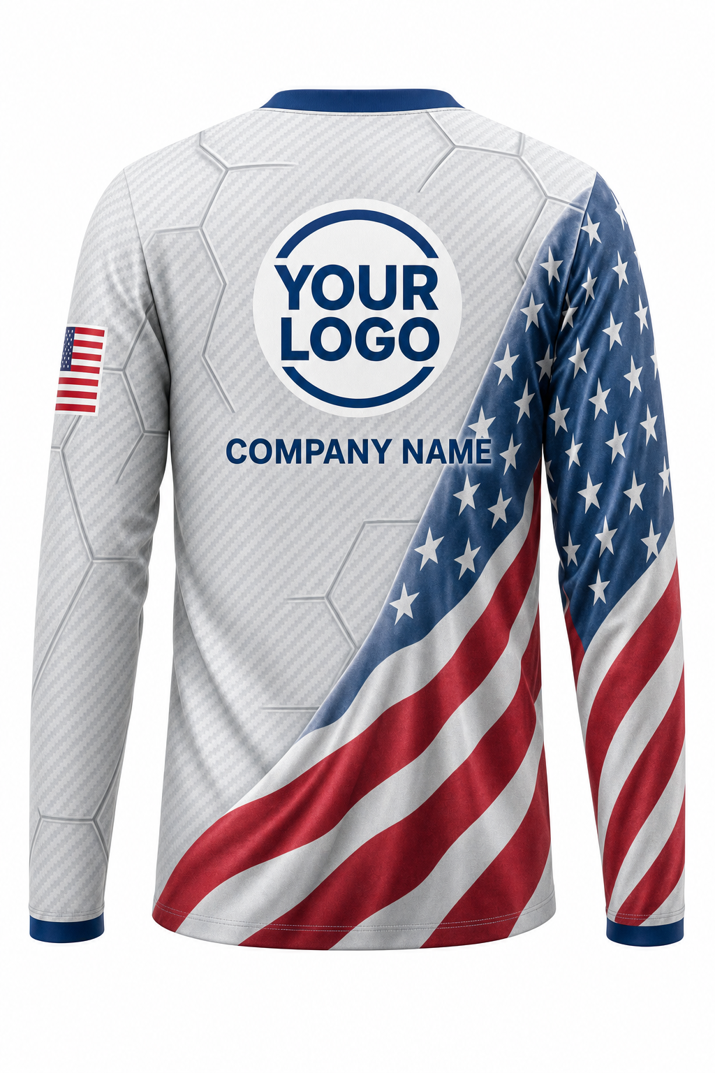 Patriot Signature Crew — Long Sleeve #13 back