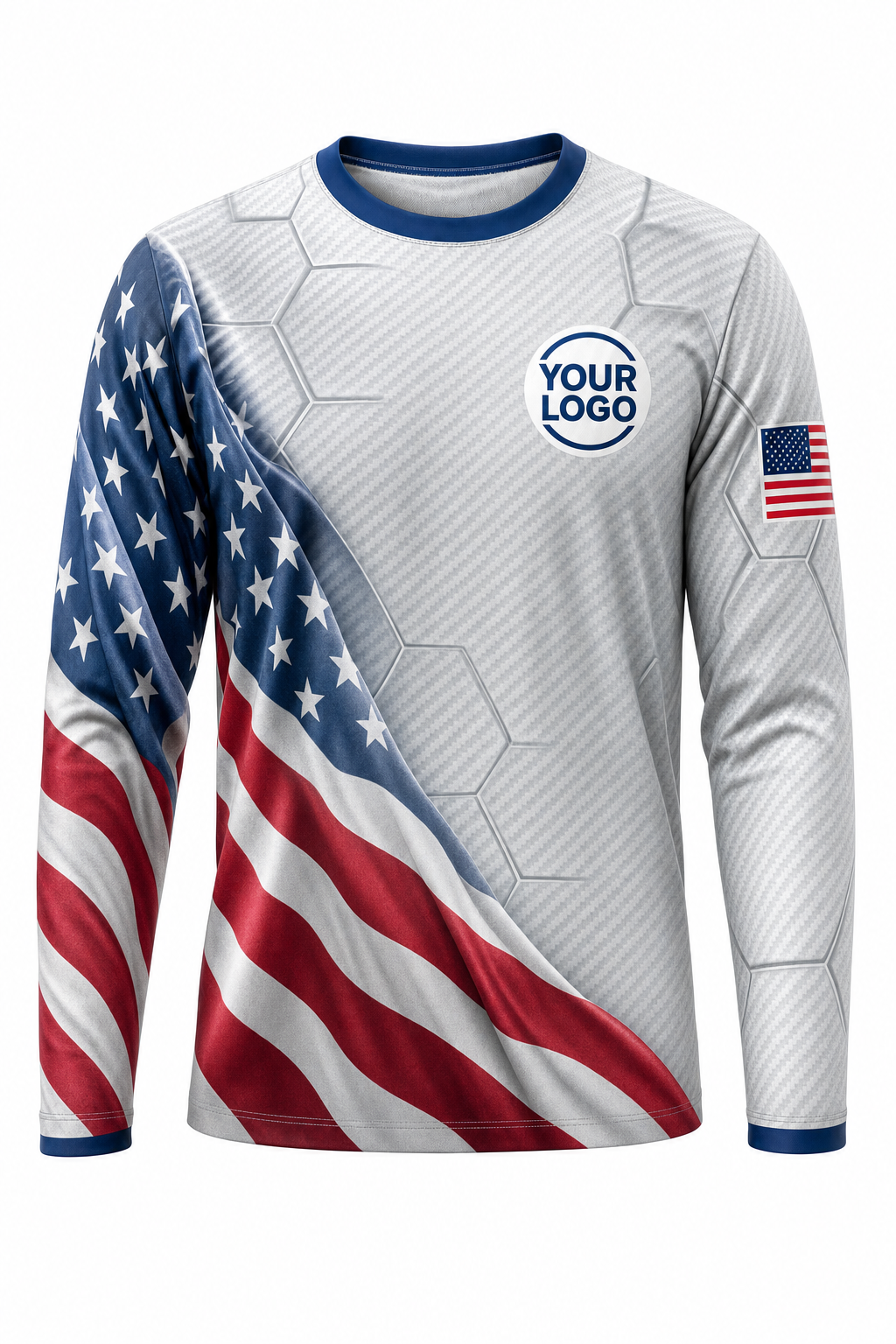 Patriot Signature Crew — Long Sleeve #23 front