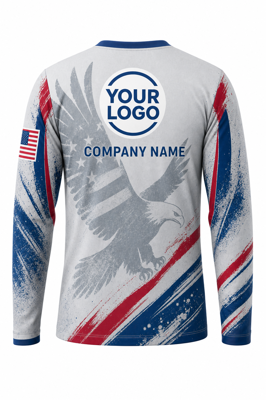 Patriot Signature Crew — Long Sleeve #19 back