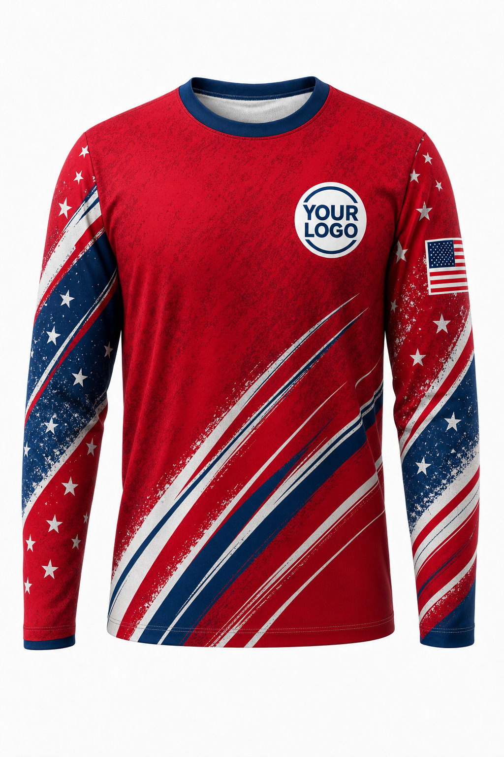 Patriot Signature Crew — Long Sleeve #15 front