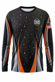Aqua Signature Crew — Long Sleeve #06