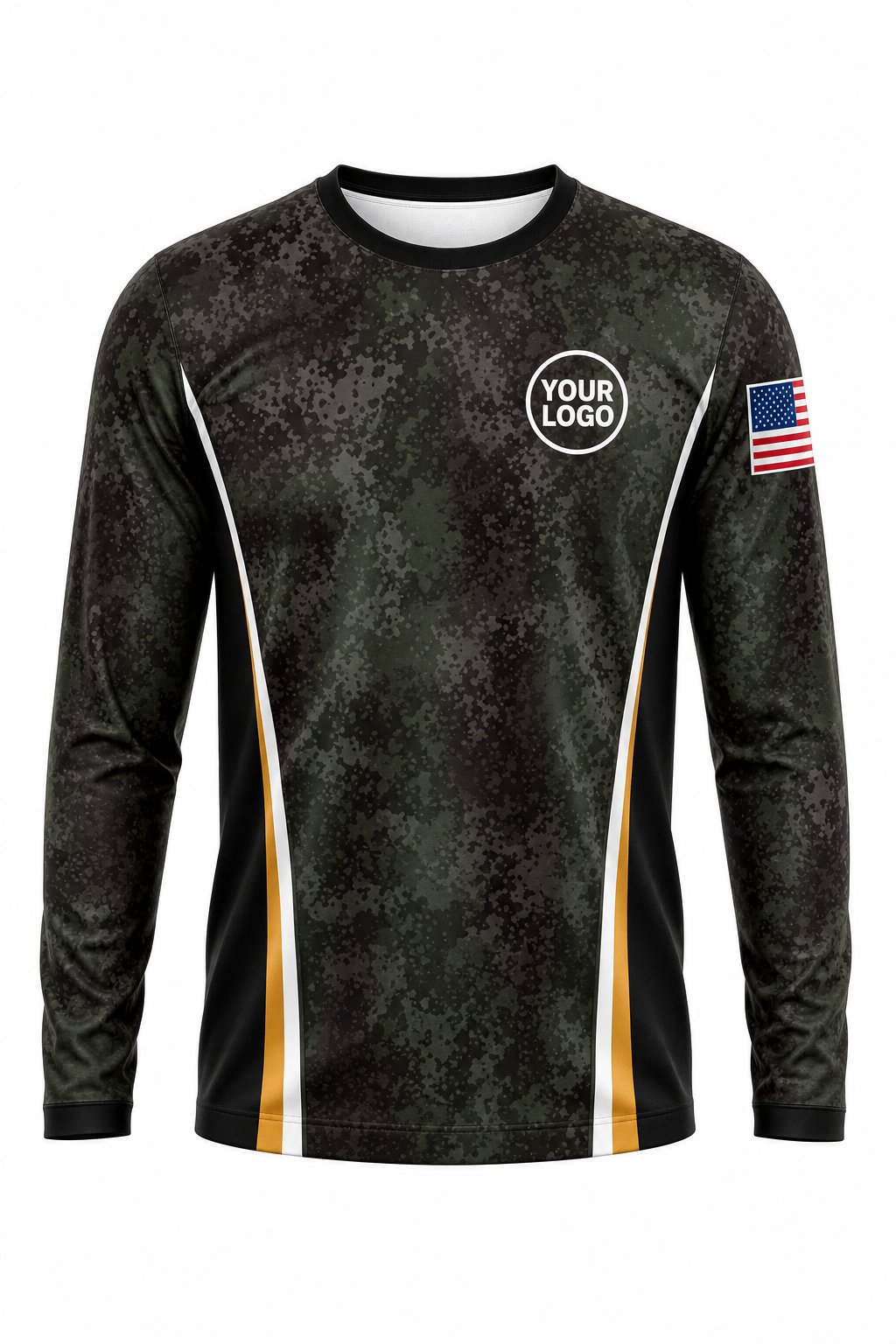 Camo Signature Crew — Long Sleeve #01