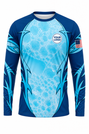 Aqua Signature Crew — Long Sleeve #11