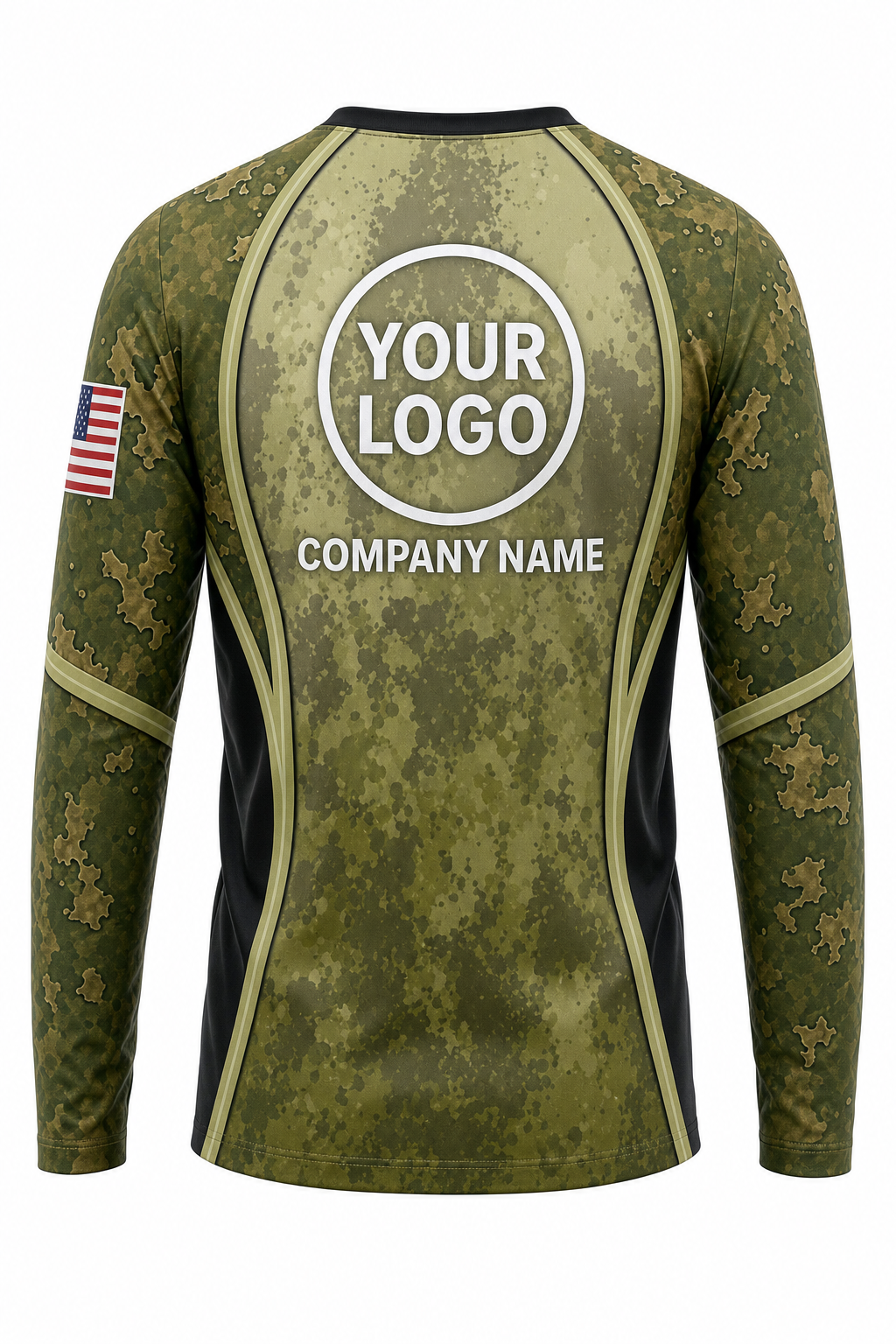 Camo Signature Crew — Long Sleeve #02 back
