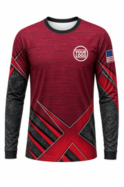 Geo Signature Crew — Long Sleeve #04