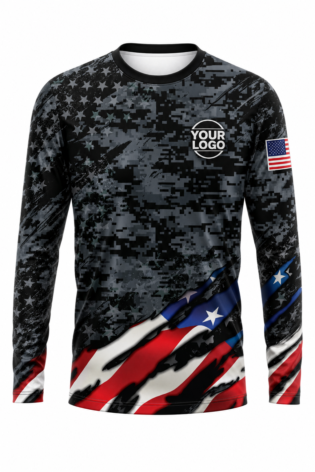 Patriot Signature Crew — Long Sleeve #03