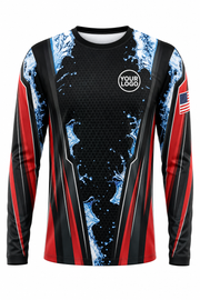 Aqua Signature Crew — Long Sleeve #18