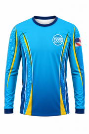 Aqua Signature Crew — Long Sleeve #19
