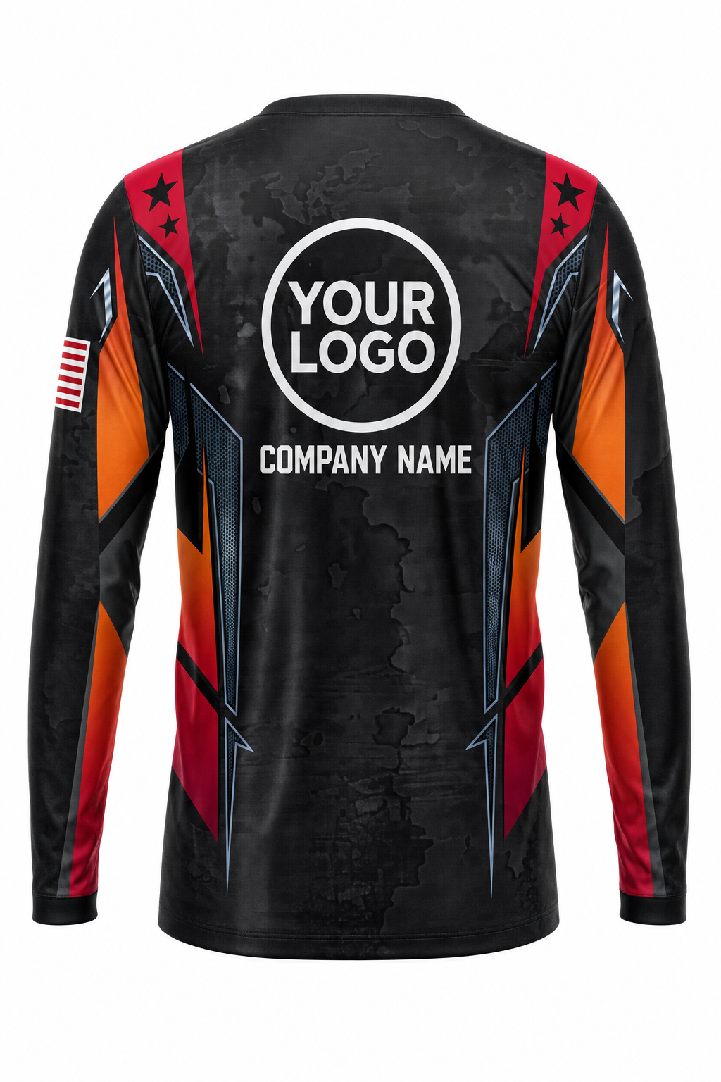 Geo Signature Crew — Long Sleeve #05 back