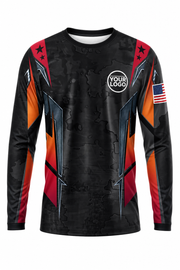 Geo Signature Crew — Long Sleeve #05