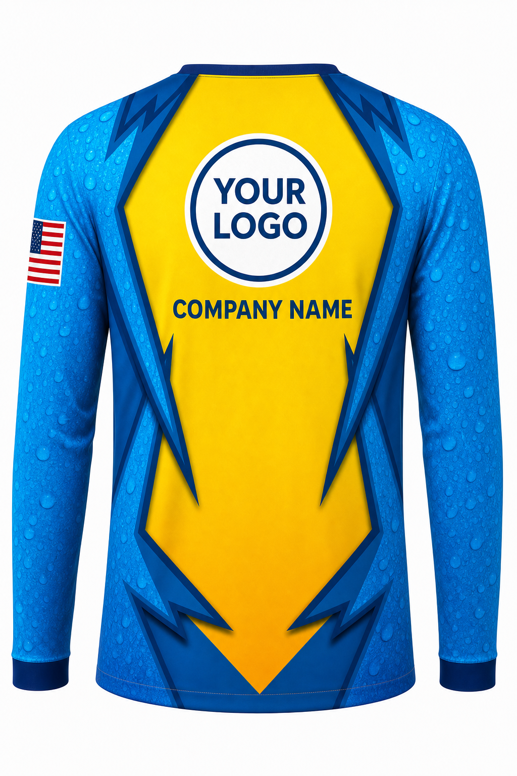 Geo Signature Crew — Long Sleeve #06 back