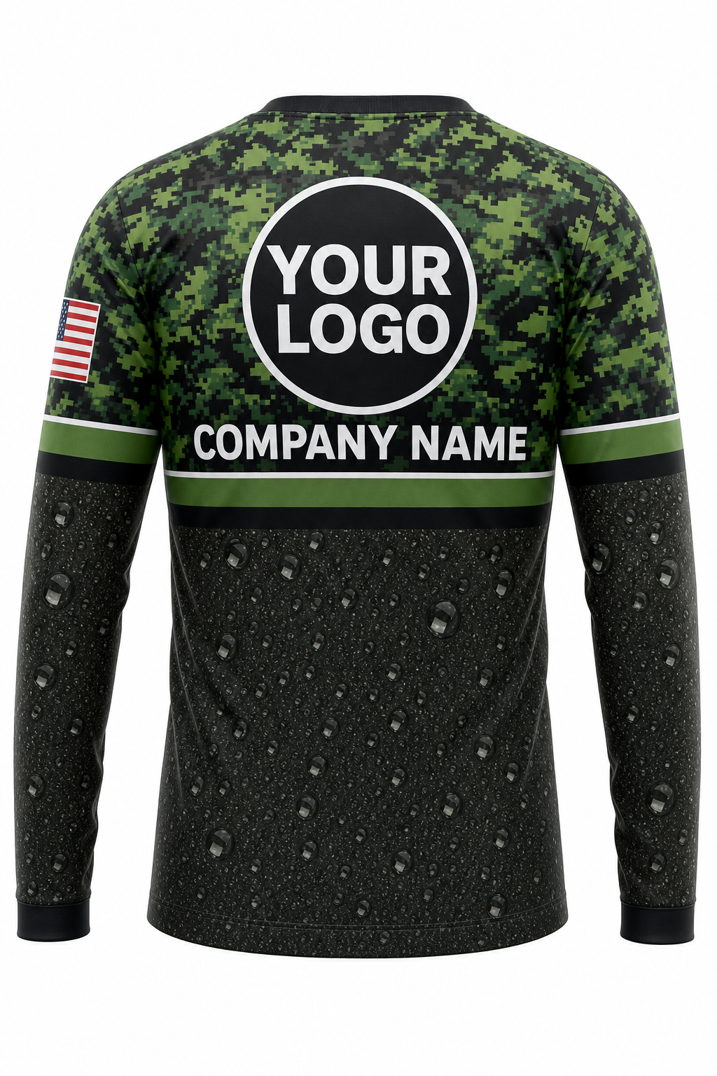 Camo Signature Crew — Long Sleeve #03 back
