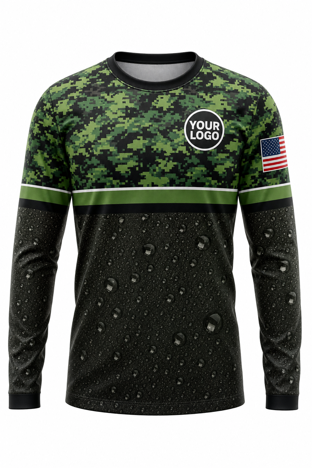 Camo Signature Crew — Long Sleeve #03
