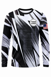 Geo Signature Crew — Long Sleeve #07