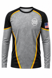 Geo Signature Crew — Long Sleeve #08