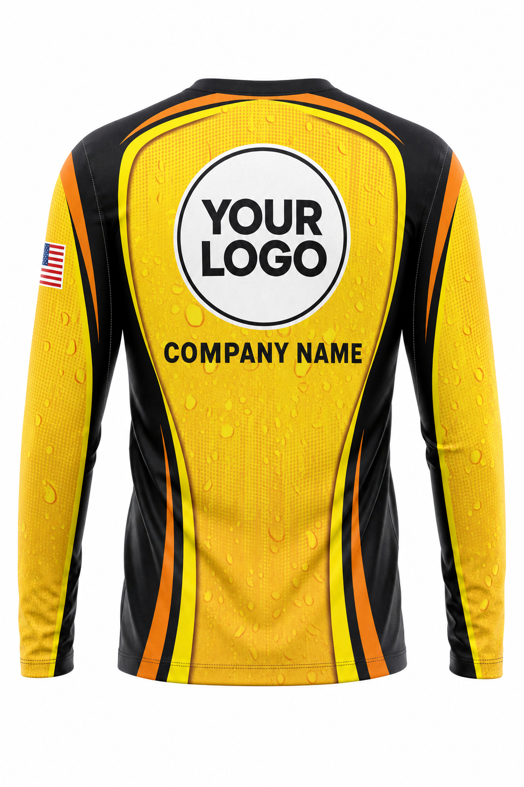 Geo Signature Crew — Long Sleeve #09 back