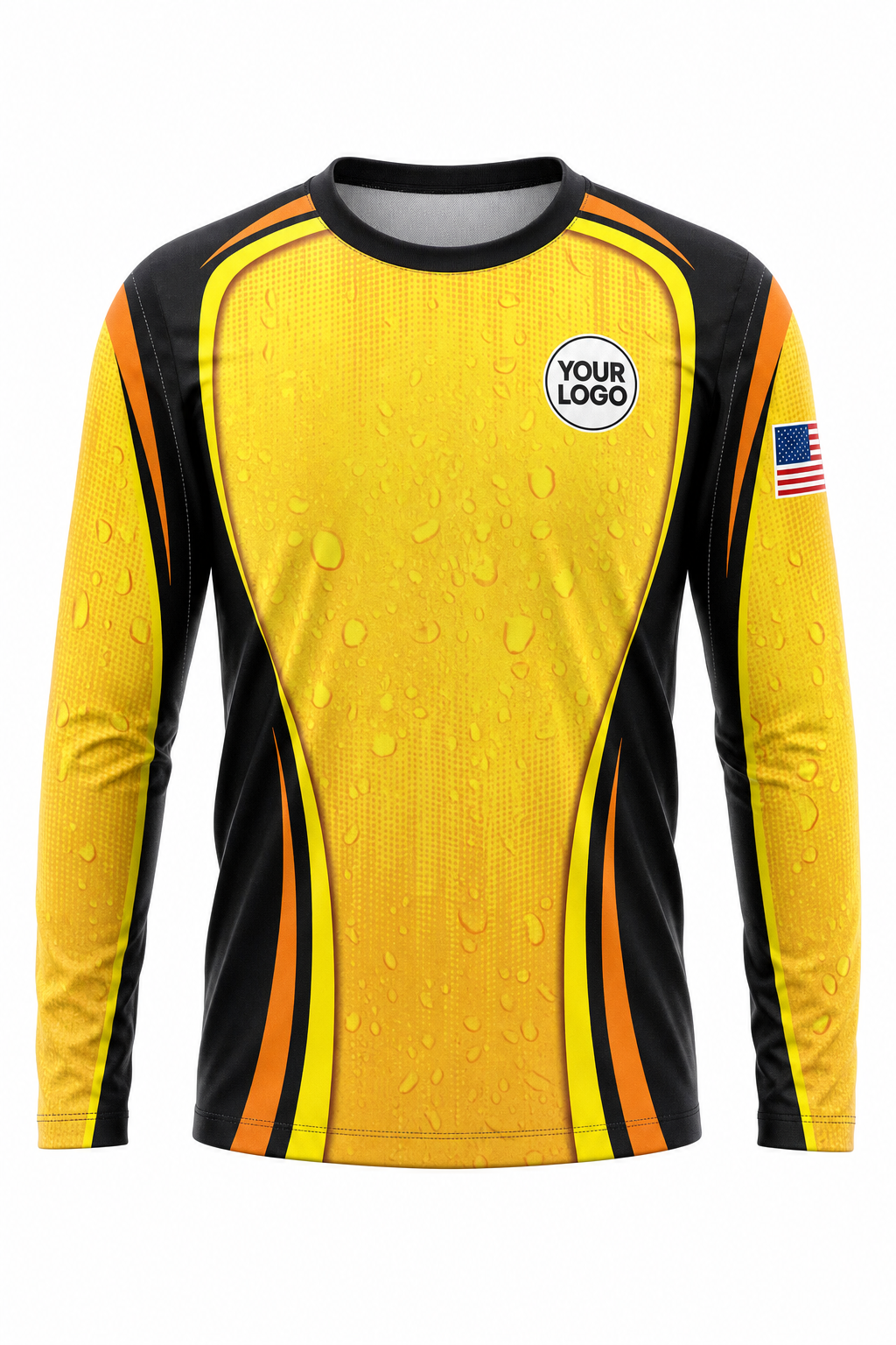 Geo Signature Crew — Long Sleeve #09