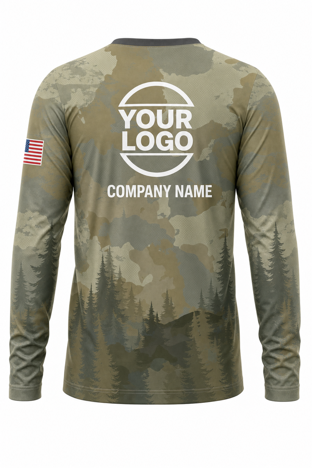 Camo Signature Crew — Long Sleeve #04 back