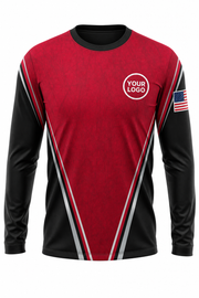 Geo Signature Crew — Long Sleeve #10