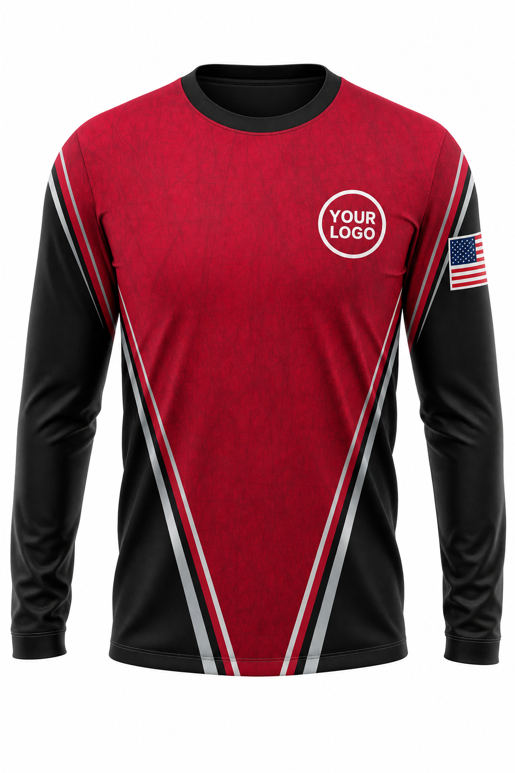 Geo Signature Crew — Long Sleeve #10