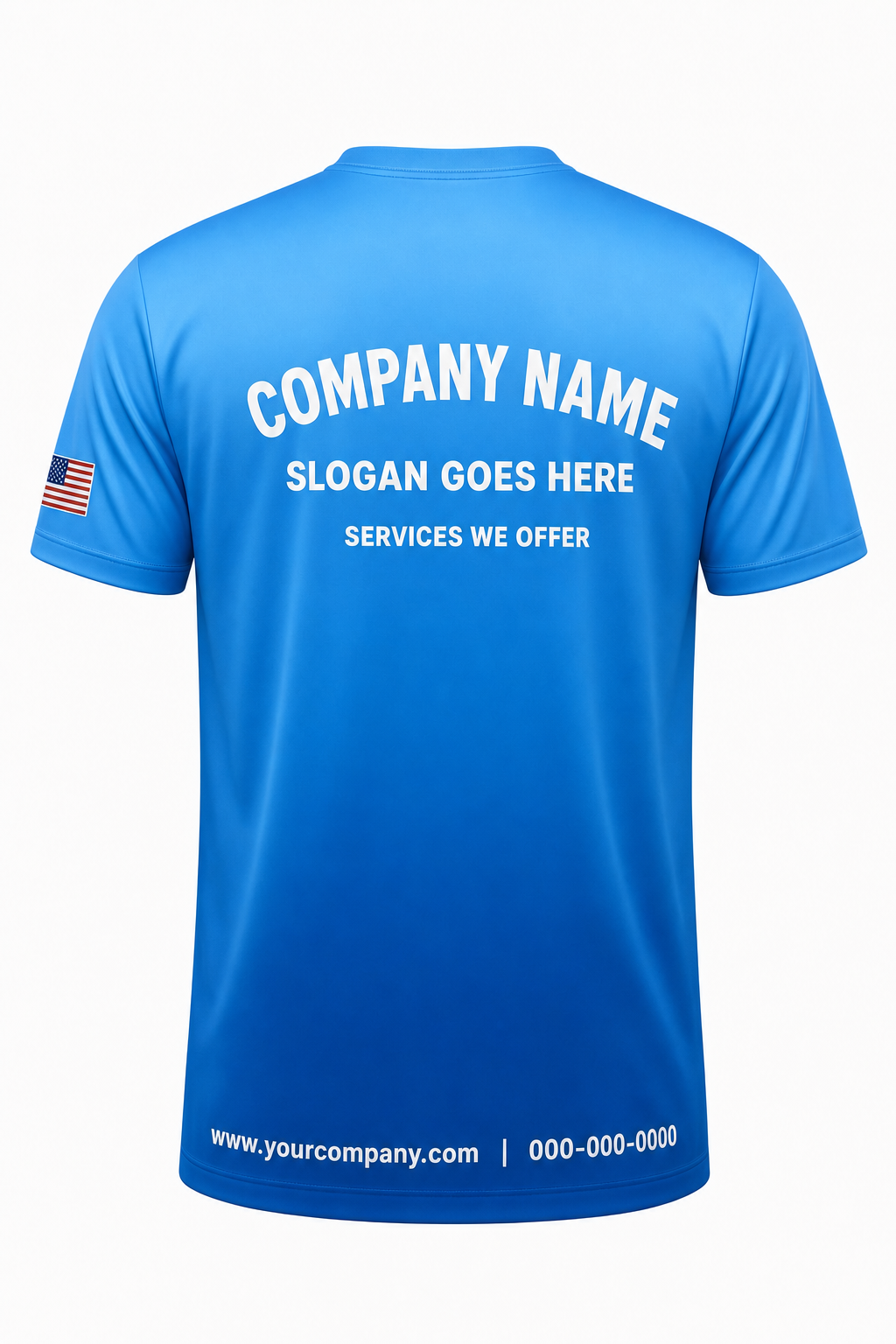 Sky Royal - Crew Uniform back