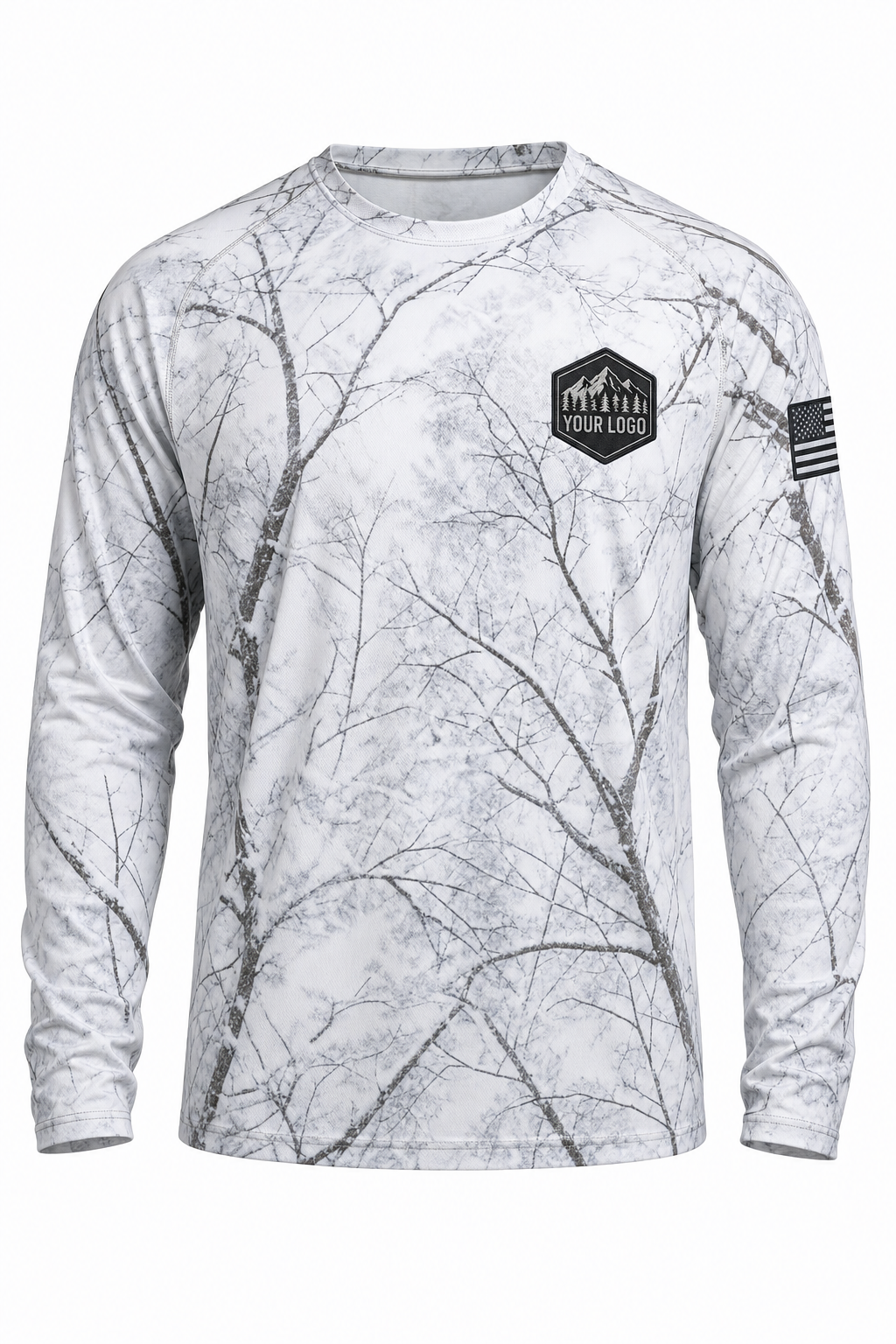 Camo Texture Guide Crew Shirt - custom crew uniform