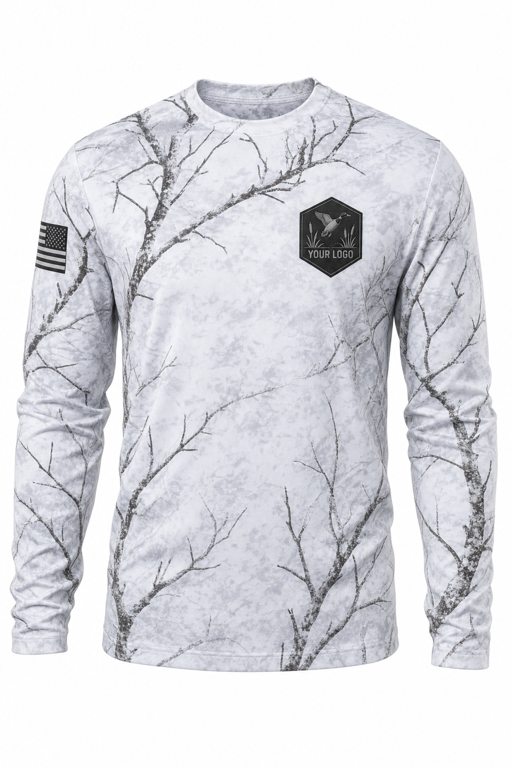 Waterfowl Guide Crew Shirt - custom crew uniform
