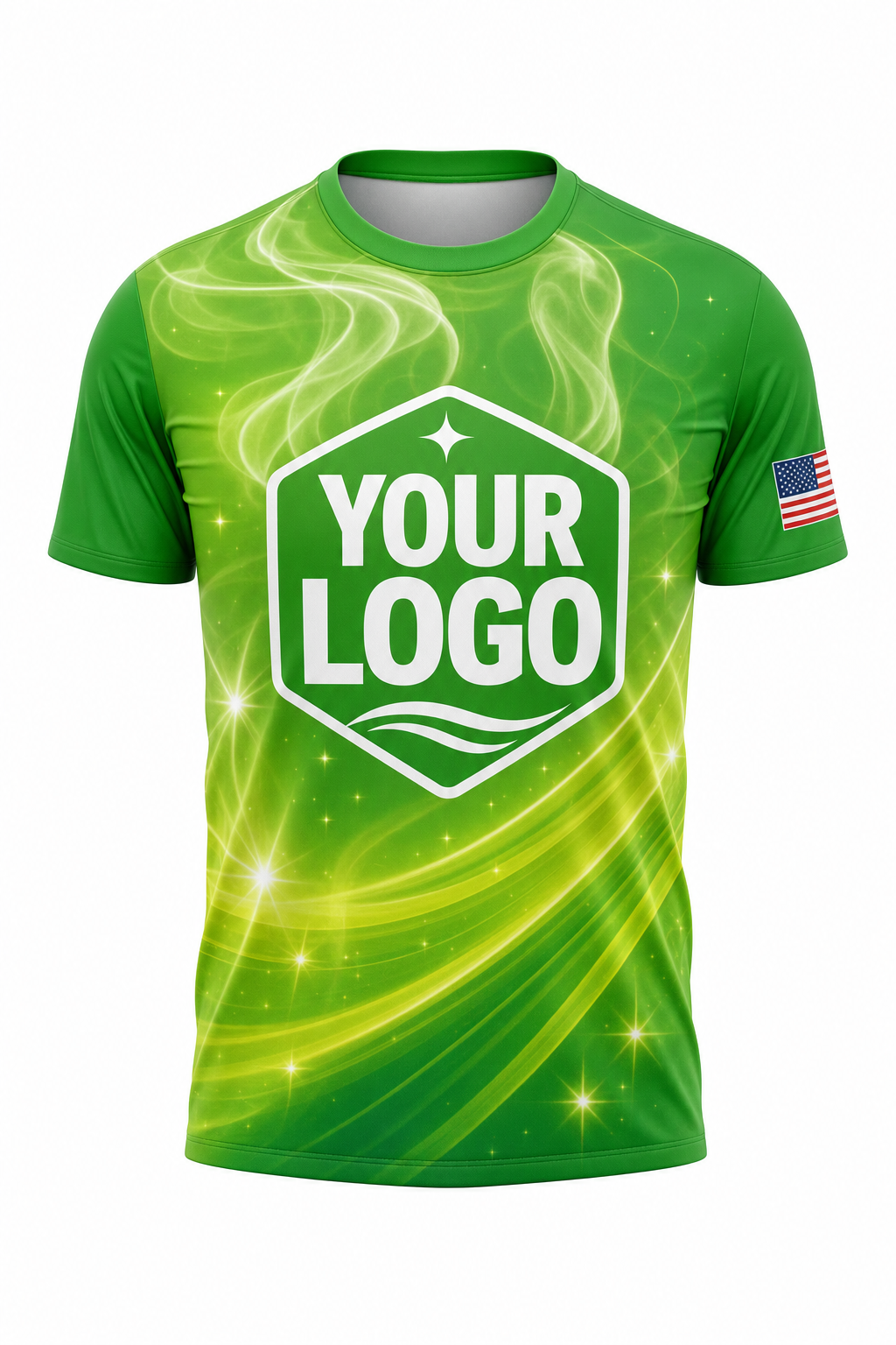 Spring Steam custom carpet cleaning crew uniform t-shirt — front (tee-front)