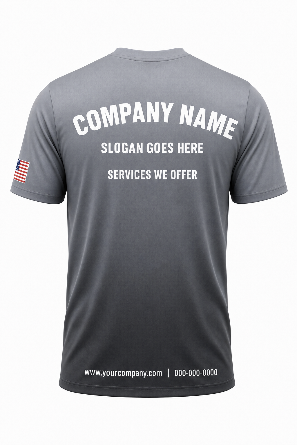 Steel Ash - Crew Uniform back