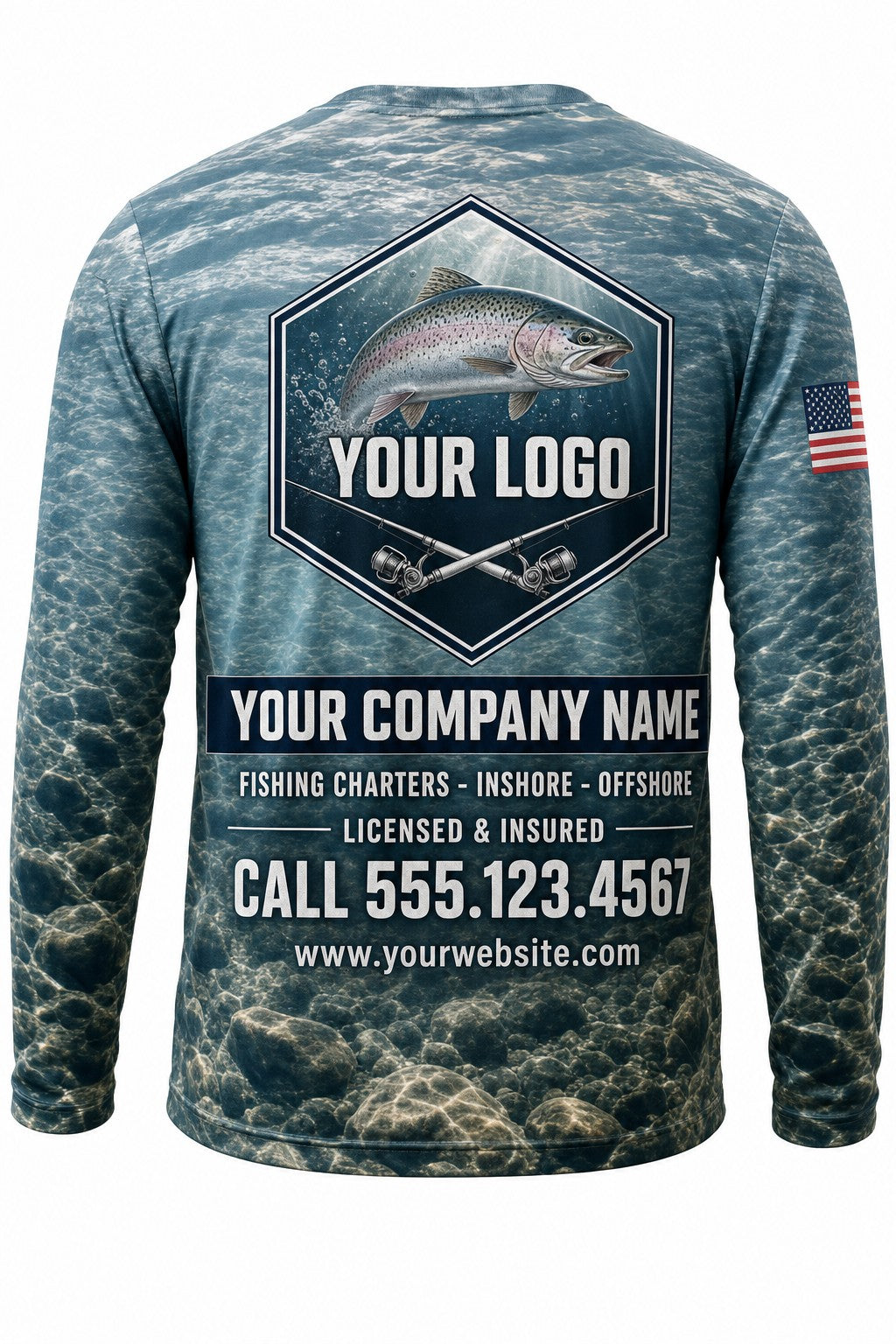 Steelhead Custom Fishing Team Uniform - custom crew uniform