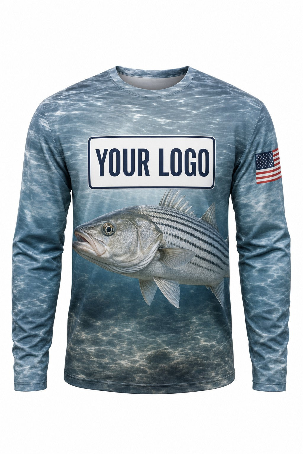 Striped Bass Custom Fishing Team Uniform - custom crew uniform