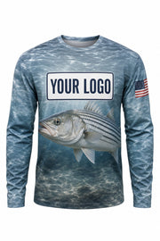 Striped Bass Custom Fishing Team Uniform - custom crew uniform